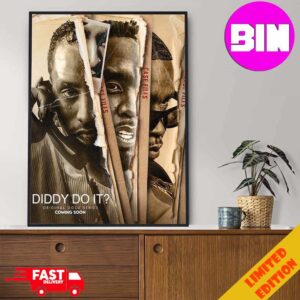 Diddy Do It Original Docu Series Coming Soon On Netflix Home Decor Poster Canvas
