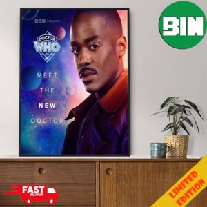 Doctor Who Your Brand New Tardis Crew Awaits Meet A New Doctor Ncuti Gatwa Fifteenth Doctor Poster Canvas