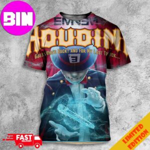 Eminem Houdini New Single 2024 Coming On Friday May 31st All Over Print Unisex T-Shirt