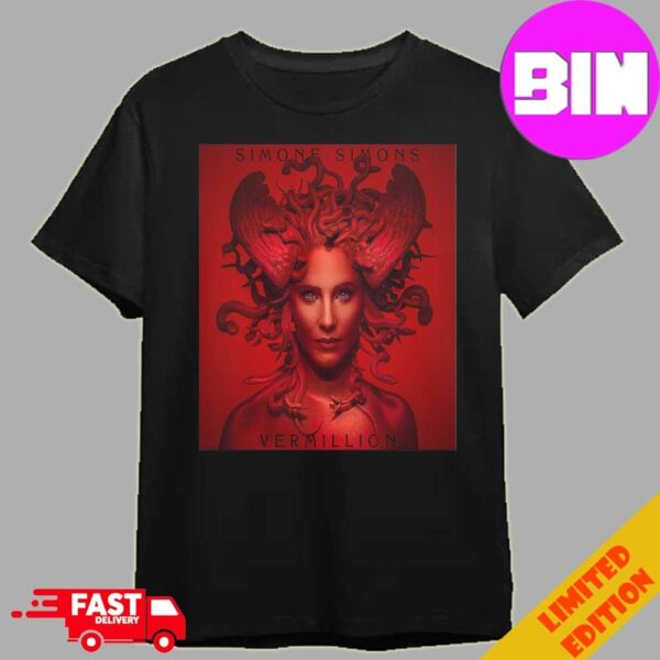 Epica Singer Simone Simons Will Release Her Debut Solo Album Vermillion On August 23th 2024 Unisex Essentials T-Shirt