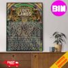 Dark Tranquillity Festival 2024 Summer Schedule List Date Home Decor Poster Canvas