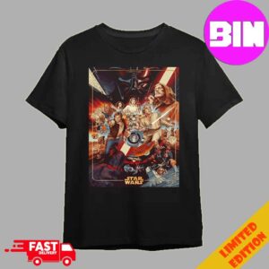 Fantastic Poster For Star Wars By Martin Ansin Unisex Essentials T-Shirt