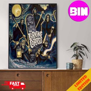 Fifth Album Lurking After Midnight After 10 Years On By The Lurking Corpses Release On May 24th 2024 Home Decor Poster Canvas