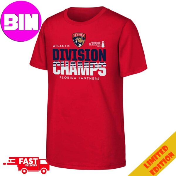 Florida Panthers 2024 Stanley Cup Playoff Division Champs T-Shirt