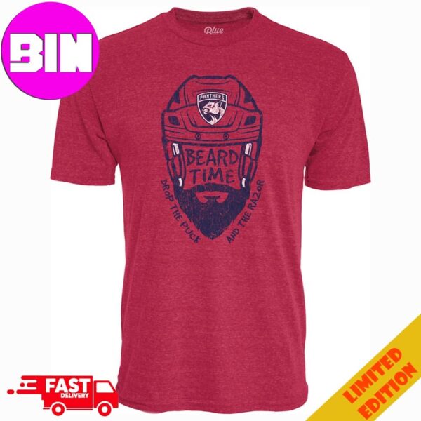 Florida Panthers Beard Time T-Shirt