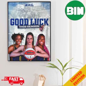 For The City For The Shoe Fever Rising Good Luck This Season Indiana Fever Poster Canvas