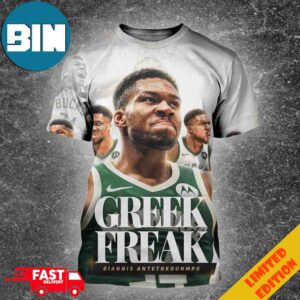 Giving Him His Flowers This Is A Giannis Antetokounmpo Appreciation Post Greek Freak Unisex 3D T-Shirt