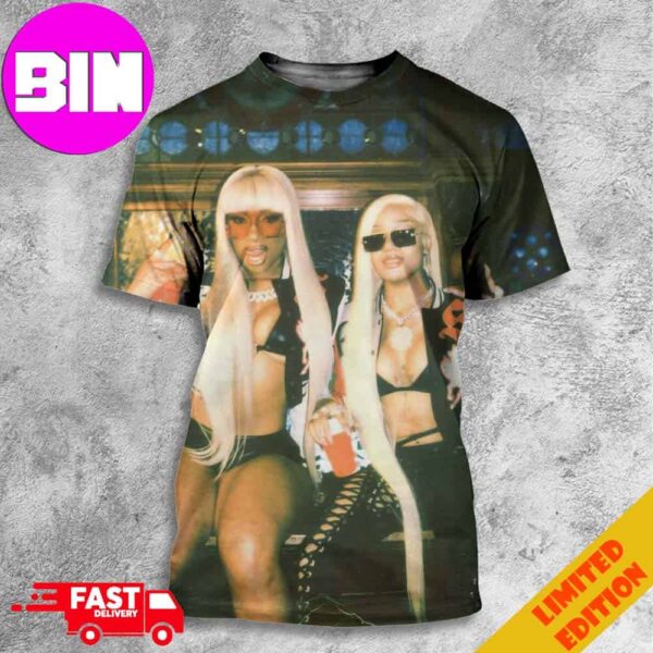 Glorilla And Megan Thee Stallion’s In Song Wanna Be All Over Print Unisex T-Shirt