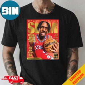 Golden Metal Slam 248 30th Anniversary Takeover Cover Star Tyrese Maxey Catch Me If You Can T-Shirt
