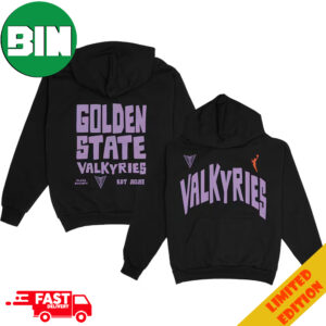 Golden State Valkyries Playa Society Est 2023 x WNBA Logo Two Sides Hoodie T-Shirt Merchandise