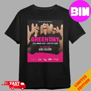 Green Day The Party On January 27th 2025 And Plus Special Guest The Offspring Unisex Essentials T-Shirt