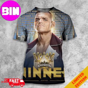 Gunther Winner WWE King And Queen Of The Ring 2024 After Defeats Randy Orton All Over Print Unisex T-Shirt