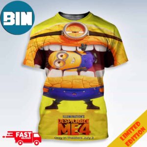 Illumination’s Despicable Me 4 Only In Theaters July 3 3D T-Shirt