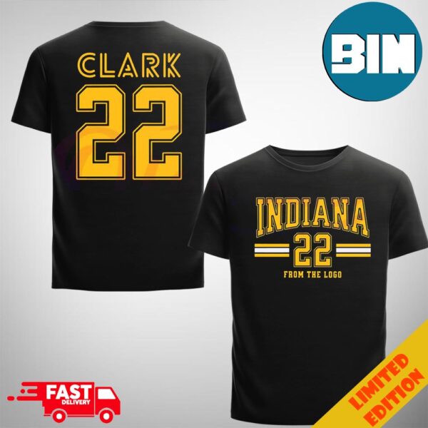 Indiana 22 From The Logo Caitlin Clark Two Sides Unisex T-Shirt