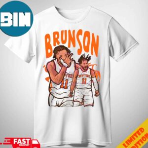 Jalen Brunson Cartoon New York Knicks Player Unisex T-Shirt