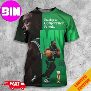 Jaylen Brown Eastern Conference Finals MVP 2024 NBA All Over Print Unisex T-Shirt
