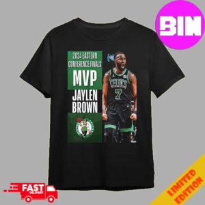 Jaylen Brown Wins The Larry Bird Trophy 2024 Eastern Conference Finals MVP Unisex Essentials T-Shirt