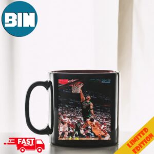 Jayson Tatum Iconic Slam Moment Boston Celtics vs Miami Heat Ceramic Mug