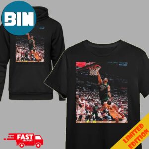 Jayson Tatum Iconic Slam Moment Boston Celtics vs Miami Heat T Shirt Hoodie