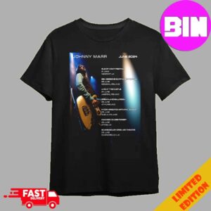 Johnny Marr Tour June 2024 Schedule List Date Essentials T-Shirt