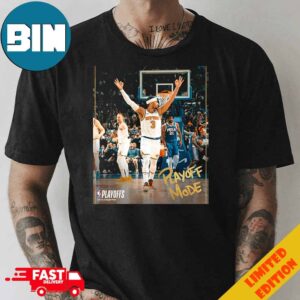 Josh Hart New Yorks Knicks Playoff Mode Advances To The Eastern Conference Semifinals 2024 NBA Playoffs Unisex T Shirt VLuiu y4humi.jpg