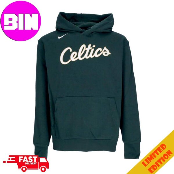 Jumpers Nike NBA Boston Celtics City Edition Fleece Loose Fit Dzemperis