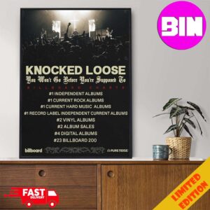 Knocked Loose Full Album Home Decor Poster Canvas