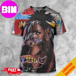 Lauryn Hill x Basquiat Wallpaper All Over Print Unisex T-Shirt