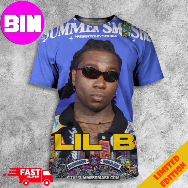 Lil B Show At The Summer Smash 2024 All Over Print Unisex T-Shirt