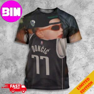 Lil Baby Luka Doncic Dallas Mavericks NBA All Over Print Unisex T-Shirt