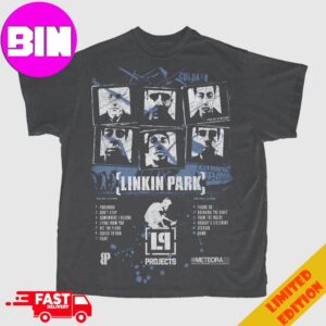 Linkin Park All Track List Bp X Lp From The Inside Tee All Over Print T-Shirt