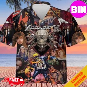 Megadeth Dave Mustaine Summer Collections Hawaiian Shirt
