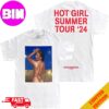 Megan Thee Stallion Official Merch Hot Girl Summer Tour 2024 Schedule List Date Two Sides Unisex T-Shirt