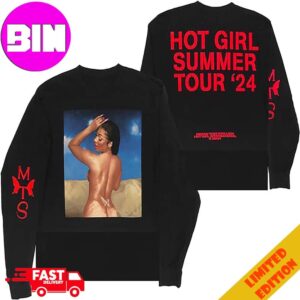 Megan Thee Stallion Official Merch Hot Girl Summer Tour Long Sleeve All Over Print T-Shirt