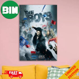 More Chaos Coming The Boys 4 New Poster Movie Home Decorations Poster Canvas