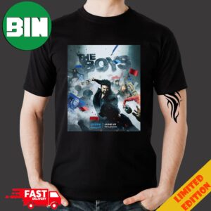 More Chaos Coming The Boys 4 New Poster Movie T-Shirt