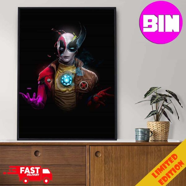 Morph X-Men 97 But He Is Deadpool Or Wolverine Or Spiderman Or Iron Man Or Gambit Guess Who Home Decor Poster Canvas