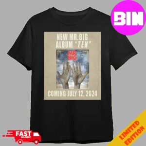 Mr Big Back With New Album Ten Coming July 12 2024 Unisex Essentials T-Shirt