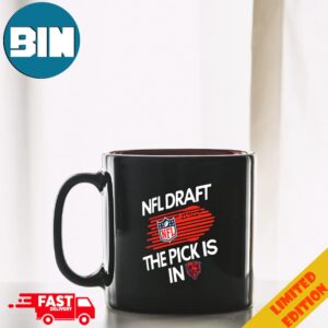 NFL Draft The Pick Is In Chicago Bear Ceramic Mug