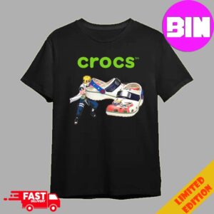 Naruto X Crocs Clog Minato Releasing June 6th 2024 Unisex Sneaker T-Shirt