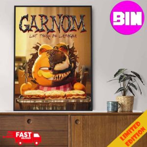 New Garnom Let There Be Lasagna Poster For The Garfield Movie 2024 Home Decor Poster Canvas