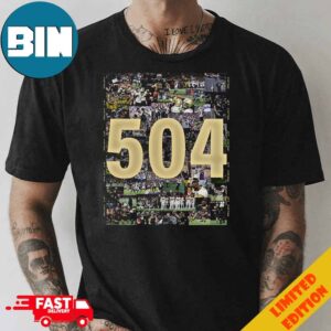 New Orleans Saints Happy 504 Day T-Shirt