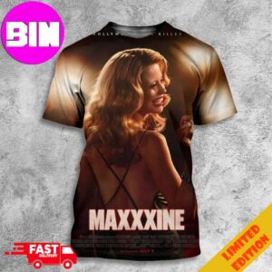 New Poster For Maxxxine Releasing In Theater On July 5 All Over Print Unisex T-Shirt