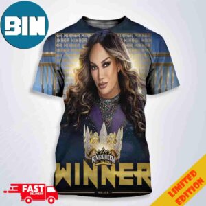 Nia Jax Is Your Queen Of The Ring Winner WWE King Of The Ring 3D T-Shirt