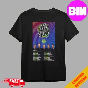 Nick Mason’s Saucerful Of Secrets Europe Tour 2024 Schedule List Date Unisex Essentials T-Shirt