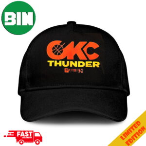 OKC Thunder Playoffs 2024 Classic Snapback Hat-Cap