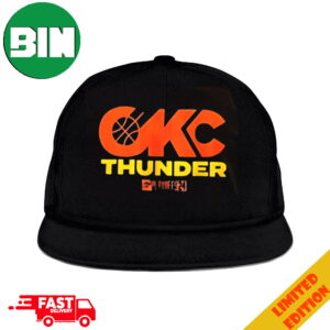 OKC Thunder Playoffs 2024 Classic Snapback Hat Cap pYbgH psc6wd.jpg