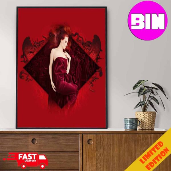 Official Album Vermillion By Epica Singer Simone Simons Release On August 23th 2024 Home Decor Poster Canvas