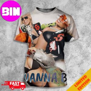 Official Cardi B To Be Featured On Remix For Glorilla And Megan Thee Stallion’s Wanna Be All Over Print Unisex T-Shirt