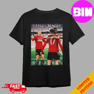 Official Manchester United Champions The Football Association Challenge Cup FA Cup 2024 Still Magic Still Red Unisex Essentials T Shirt